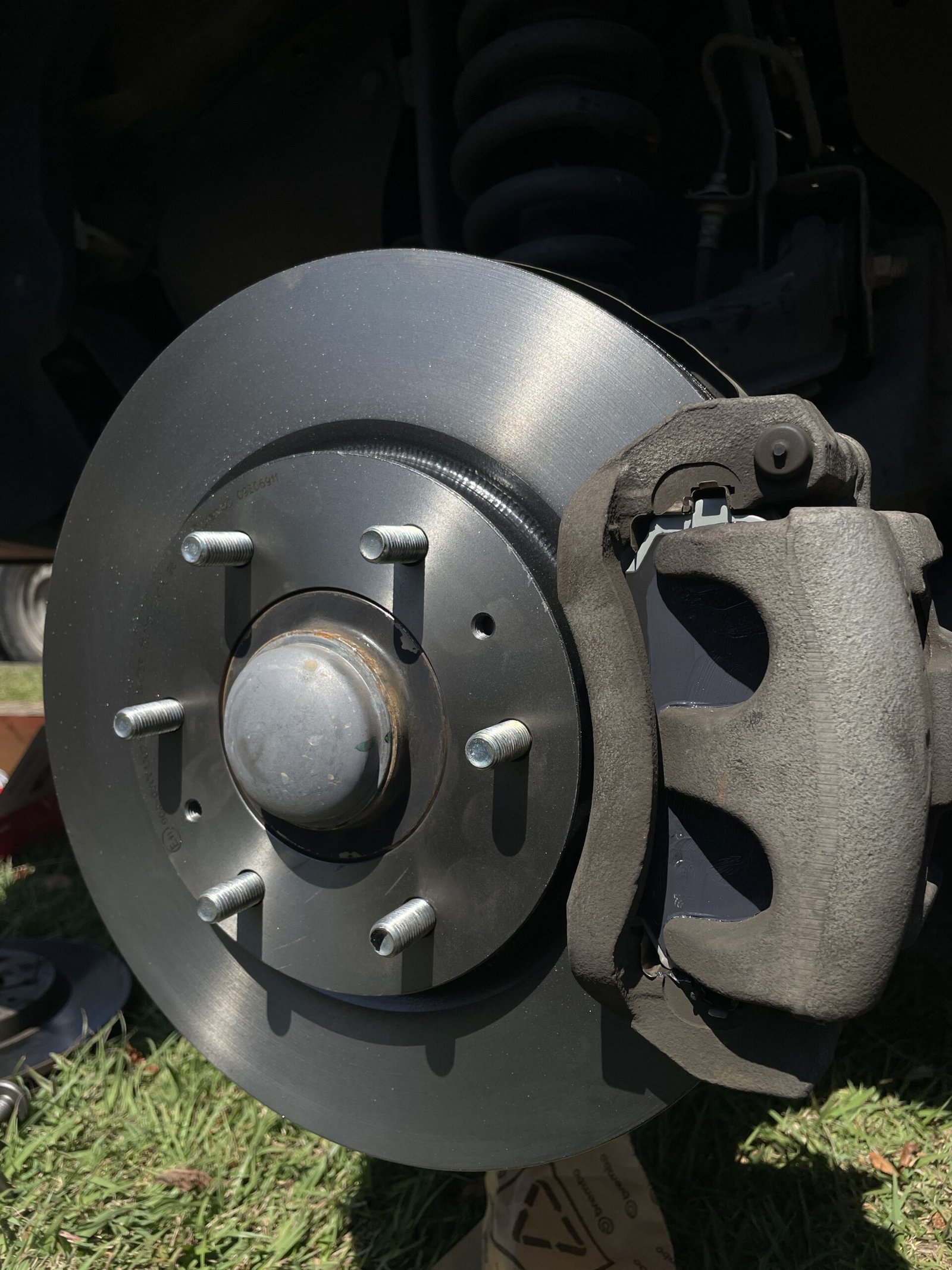 Brake Rotor And Pads