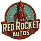 Red Rocket Autos Logo